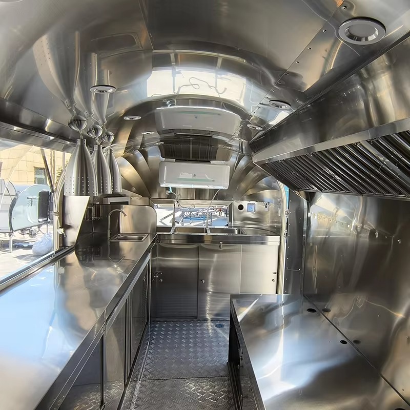 Hot Dog BBQ Mobile Kitchen Tra – Commercial Kitchen Trailer recenzja i cena