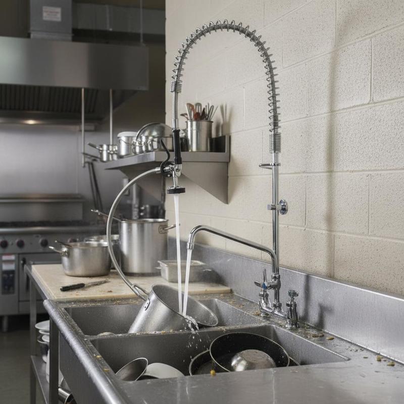 Commercial Kitchen Tap 44-Inch – Commercial Kitchen Plumbing recenzja i cena