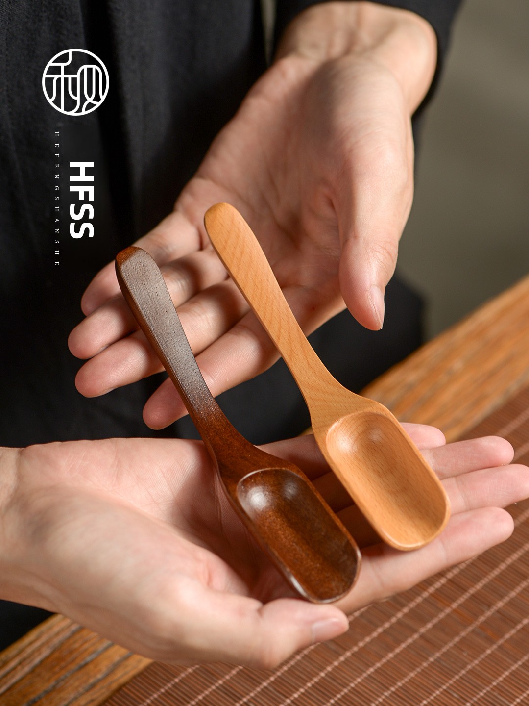 Walnut Wood Tea Spoon Tea Cere – Commercial Kitchen Utensils recenzja i cena
