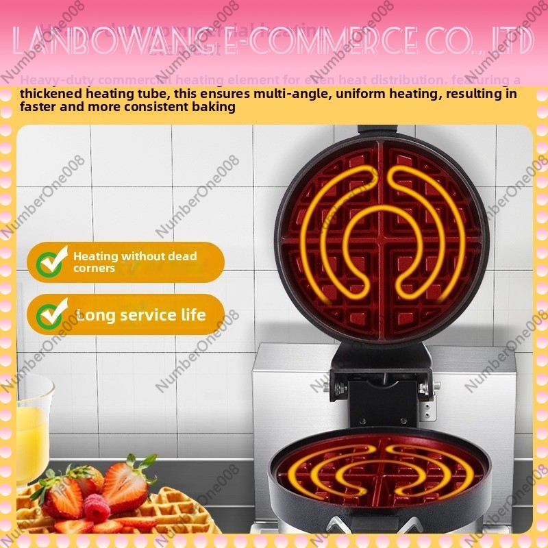 Rotating Waffle Maker Griddle  – Crepe Maker Griddle recenzja i cena