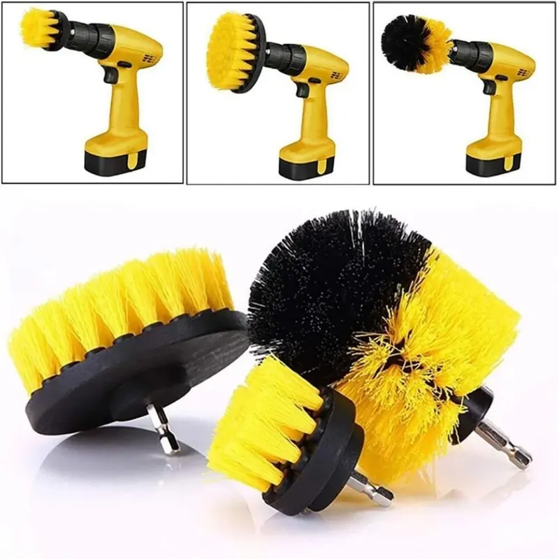 3 pcs/set drill brush set powe – Commercial Kitchen Tiles recenzja i cena