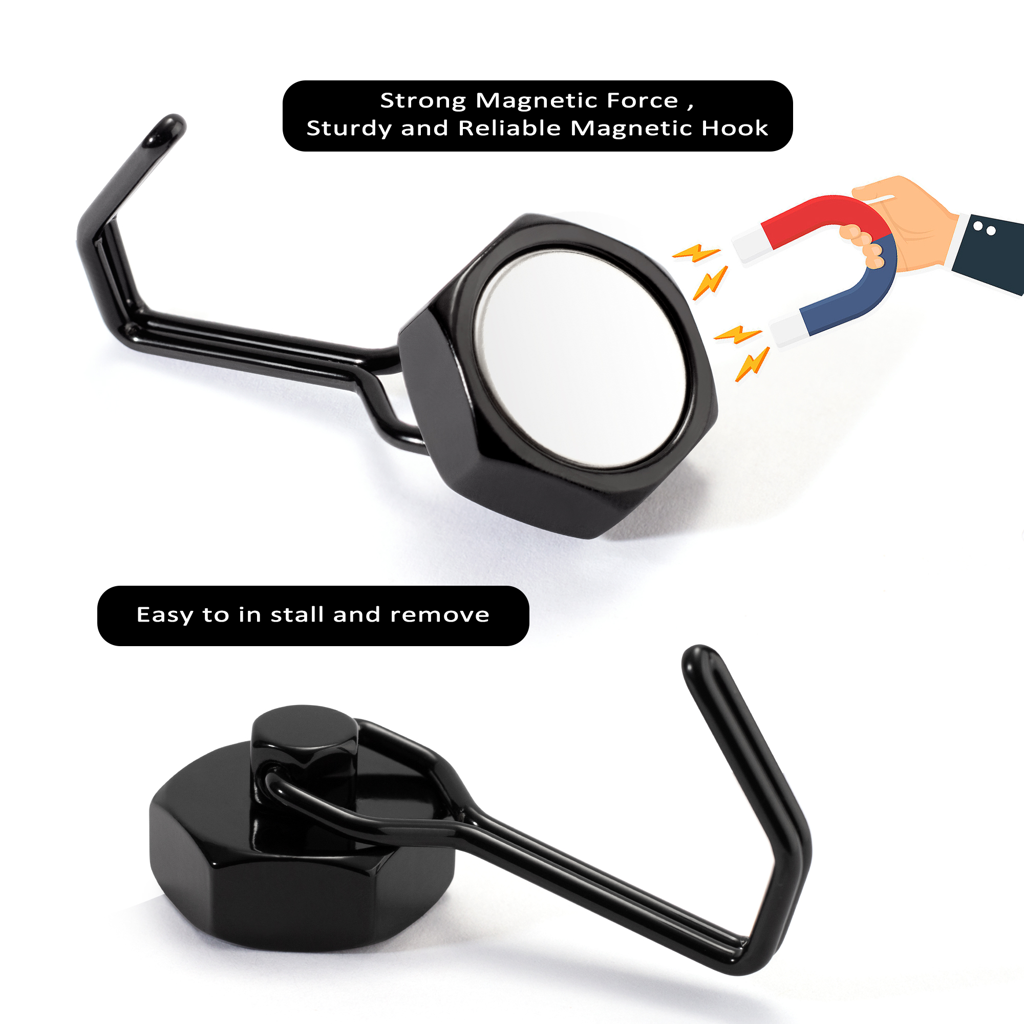 2PCS Strong Magnetic Hooks Sto – Commercial Kitchen Fridge recenzja i cena