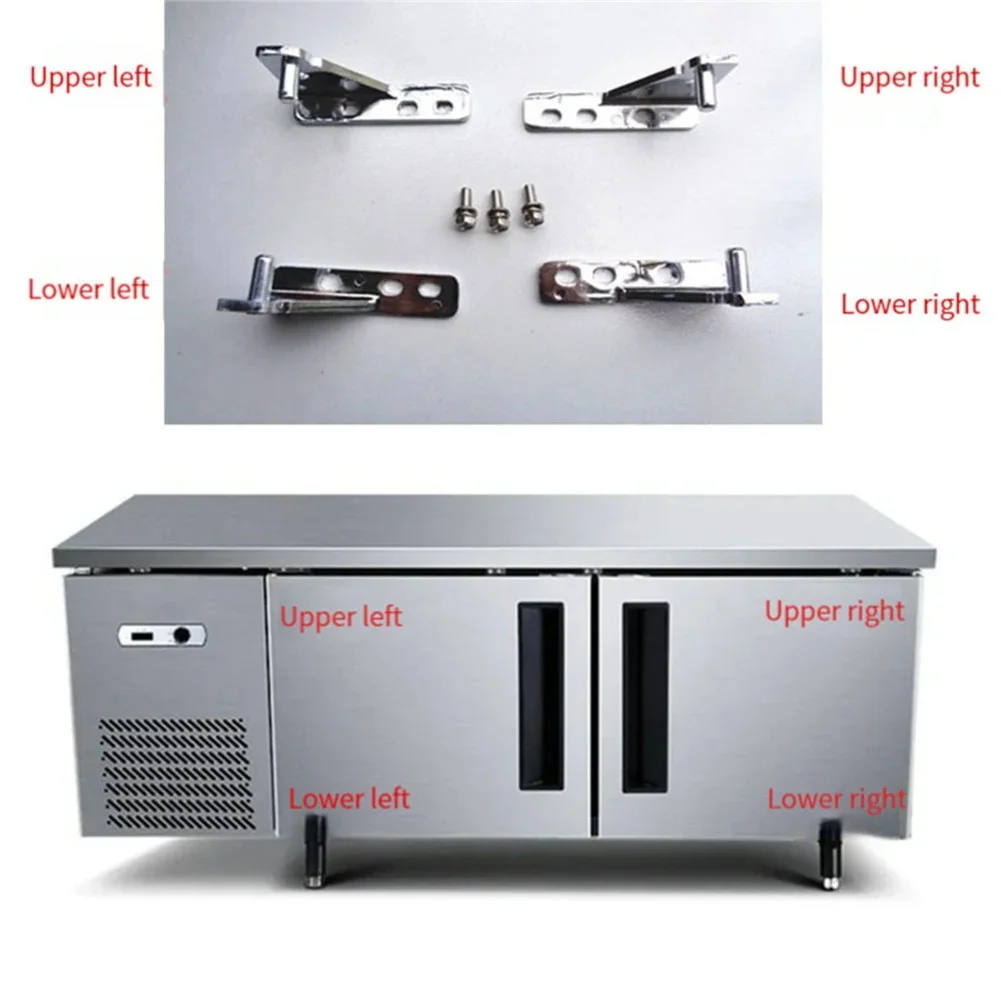 4pcs Zinc Alloy Refrigerator H – Commercial Kitchen Hardware recenzja i cena