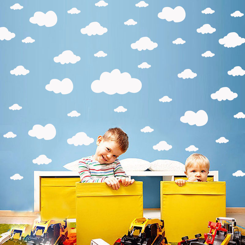 68 Pcs DIY Clouds Wall Sticker – Commercial Kitchen Tiles recenzja i cena