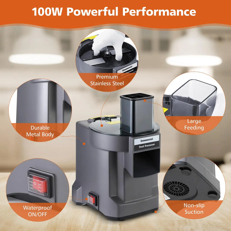 Electric Vegetable Cutter 5 in – Commercial Kitchen Plumbing recenzja i cena
