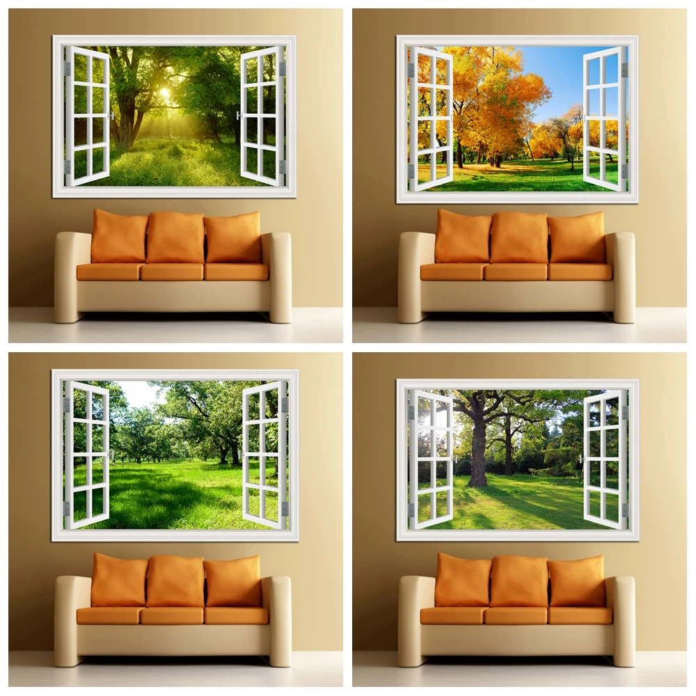 Forest 3D Window Landscape Wal – Commercial Kitchen Tiles recenzja i cena