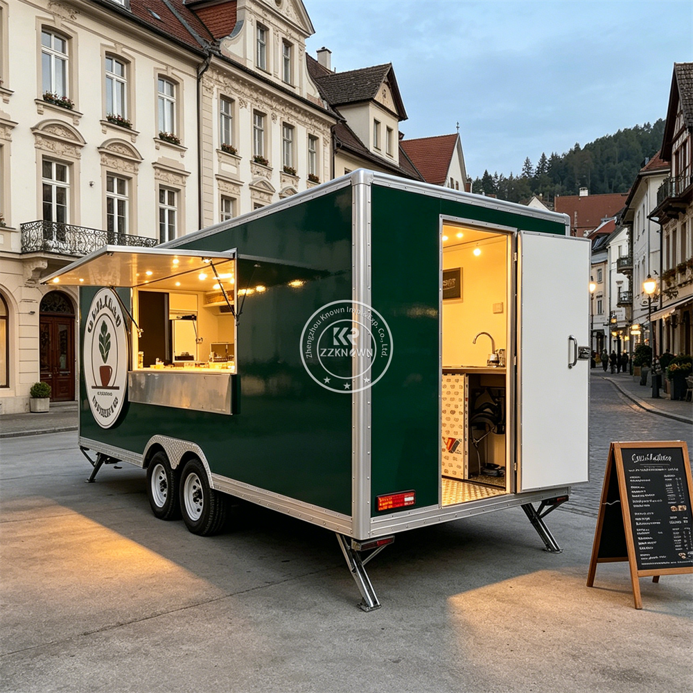 Mobile Food Truck Concession T – Commercial Kitchen Trailer recenzja i cena