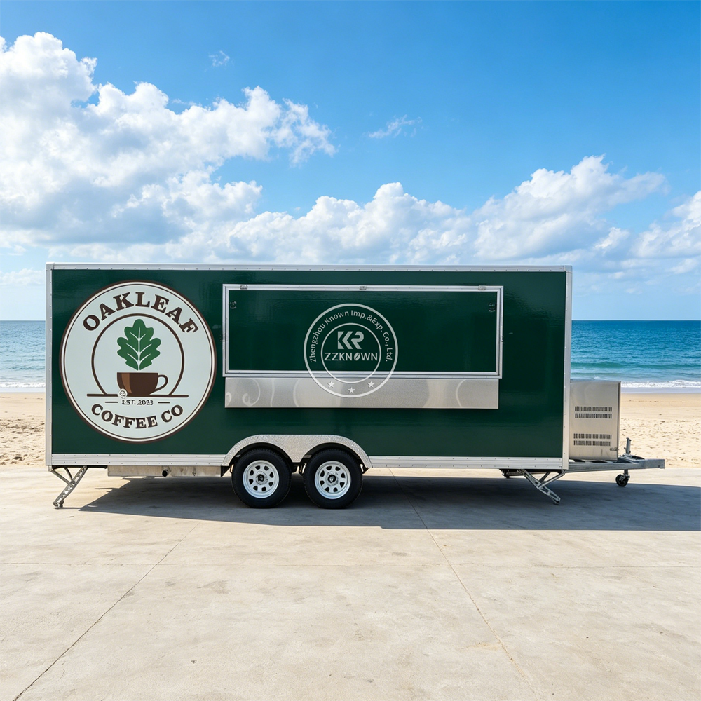 Mobile Food Truck Concession T – Commercial Kitchen Trailer recenzja i cena