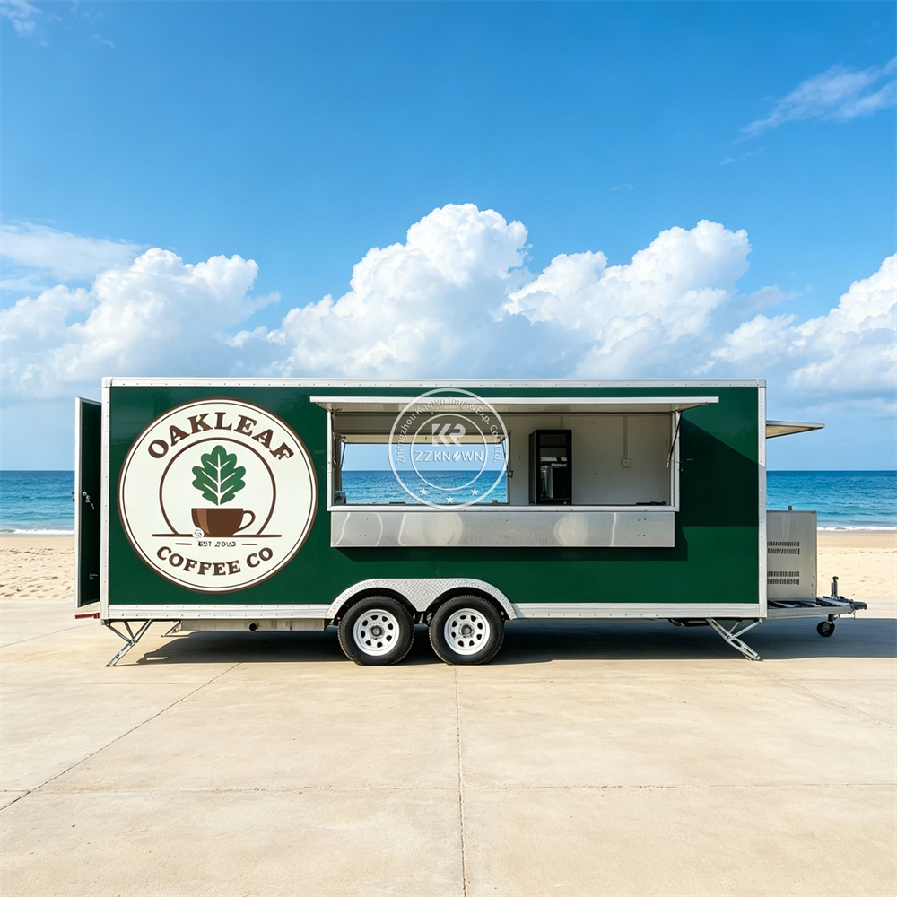 Mobile Food Truck Concession T – Commercial Kitchen Trailer recenzja i cena