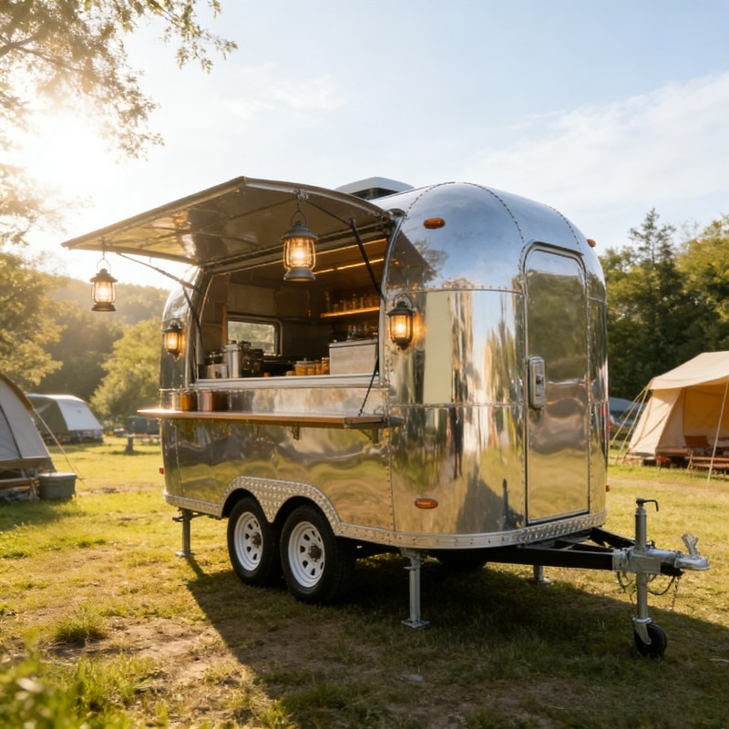 4WD Food Trailer Fully Equippe – Commercial Kitchen Trailer recenzja i cena