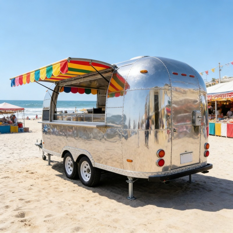 4WD Food Trailer Fully Equippe – Commercial Kitchen Trailer recenzja i cena