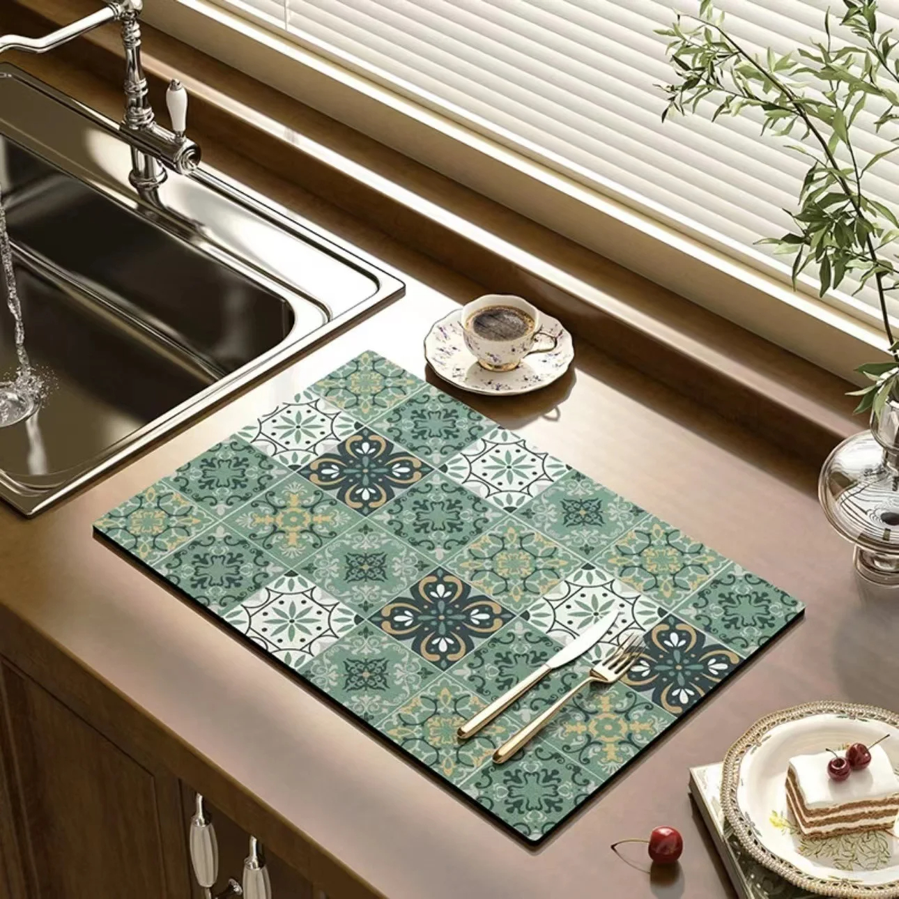VIKAMA Black Marbling Super Ab – Kitchen Flooring Commercial recenzja i cena