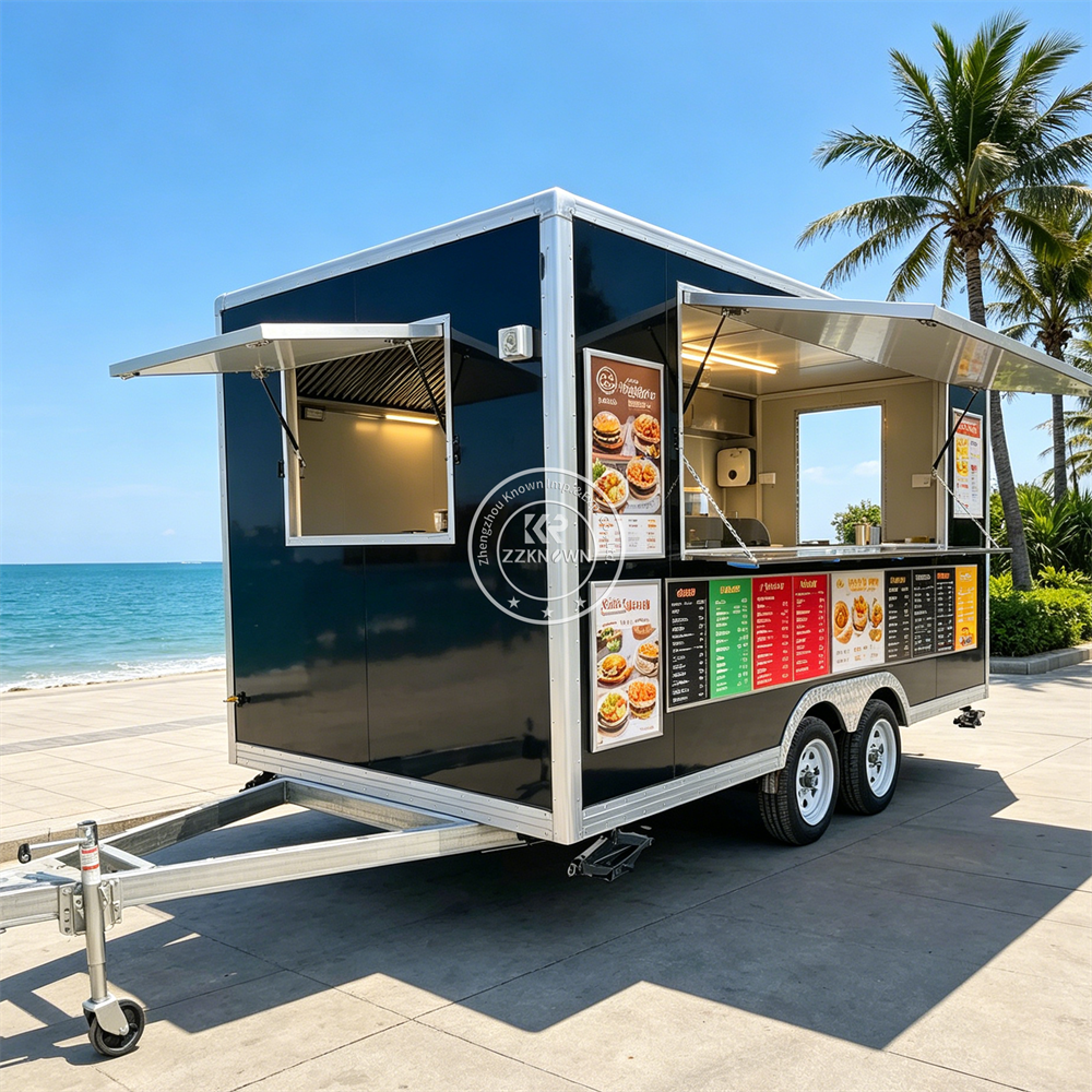 Custom High Quality Catering F – Commercial Kitchen Trailer recenzja i cena