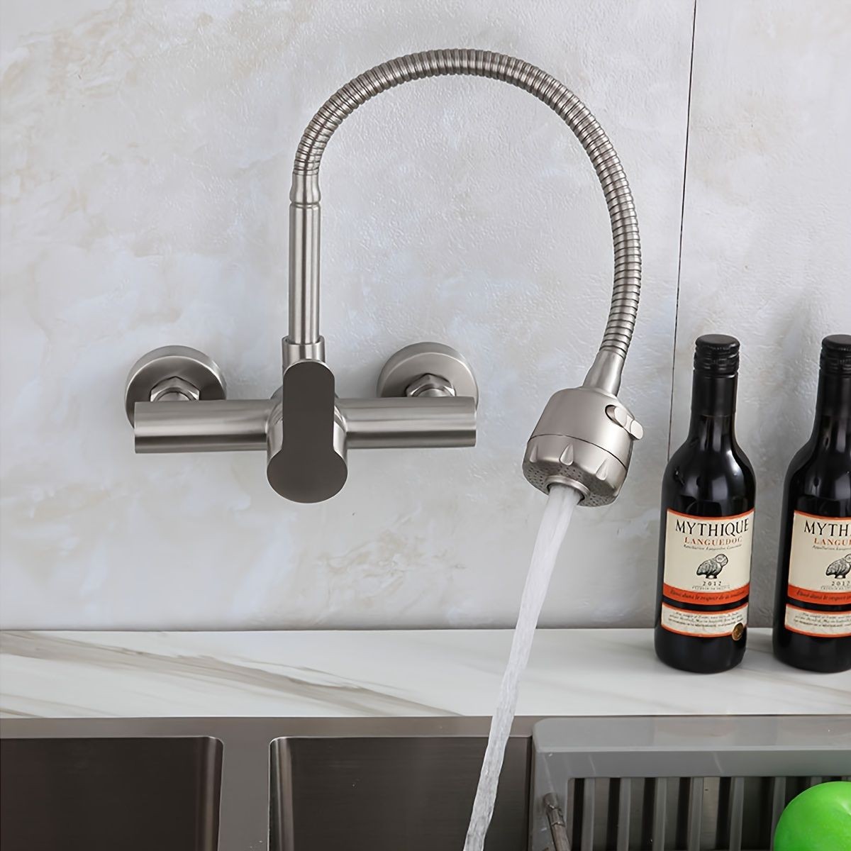 Wall-Mounted Kitchen Faucet, S – Commercial Kitchen Utensils recenzja i cena