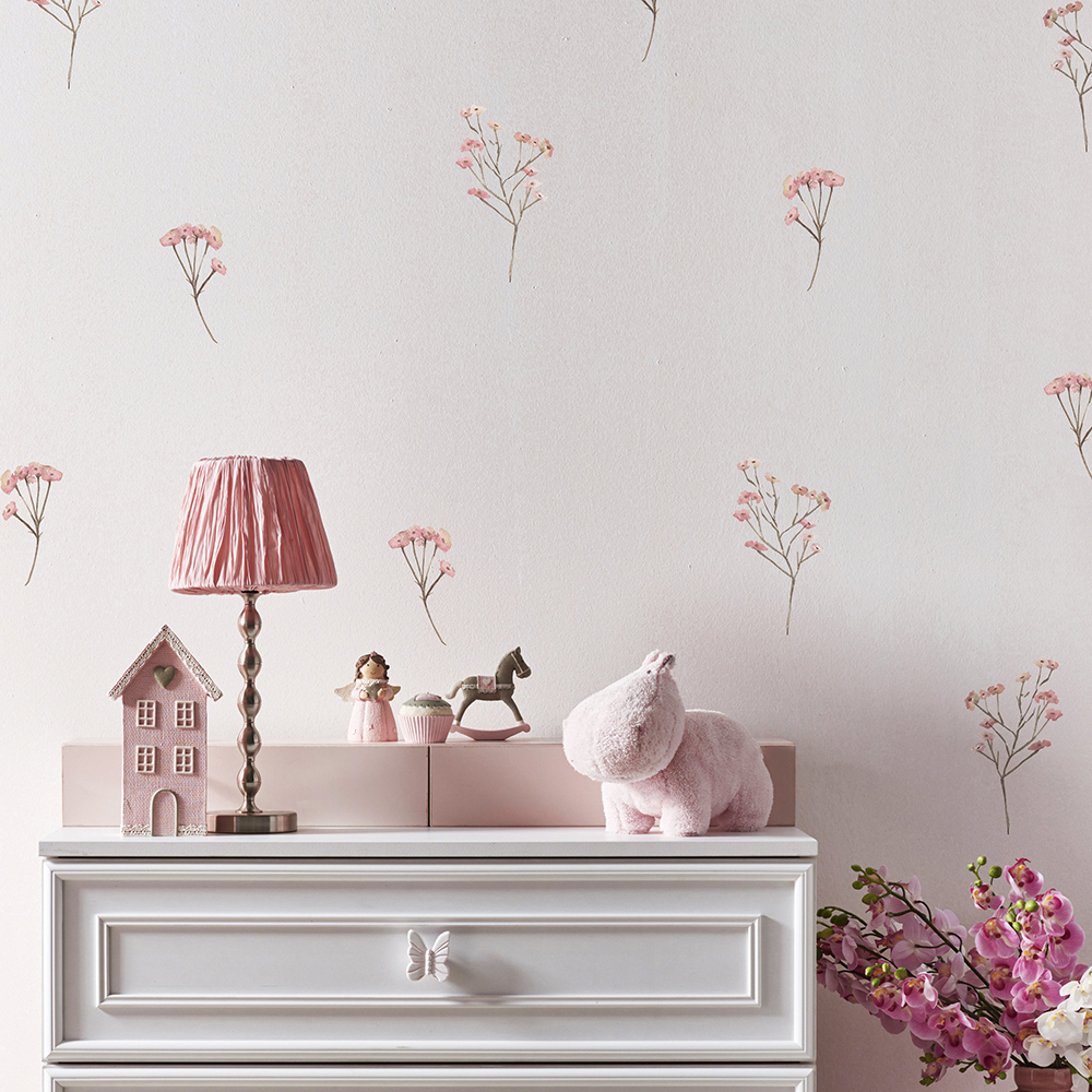 Pink  Watercolor Flower Wall S – Commercial Kitchen Tiles recenzja i cena