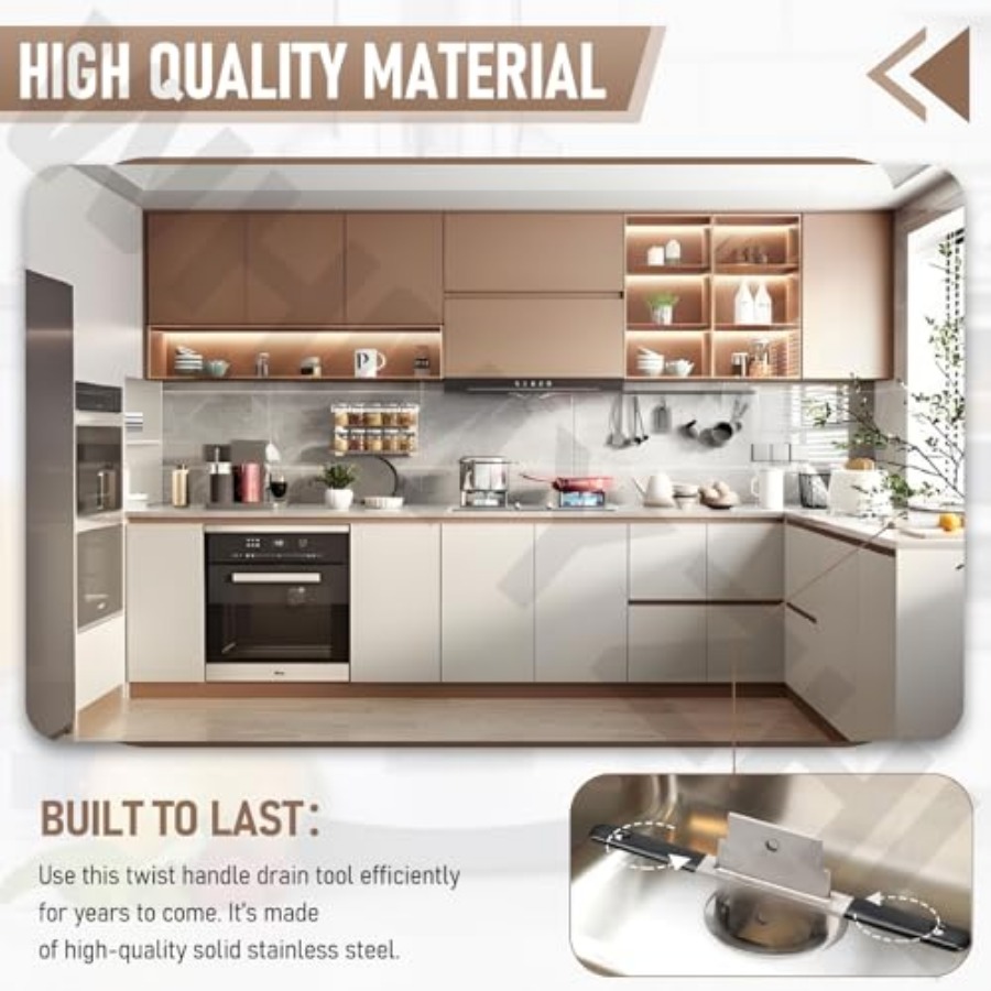 Waste Drain Tool for 3 Tier Si – Commercial Kitchen Plumbing recenzja i cena