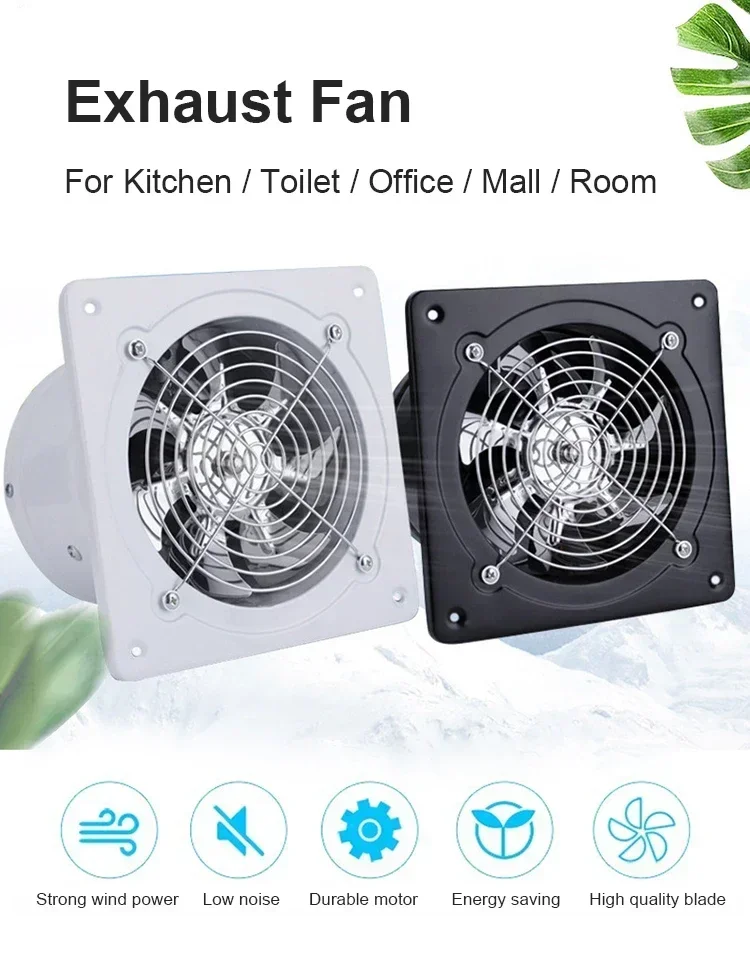 4/6 Inch High Speed Exhaust Fa – Commercial Kitchen Ventilation recenzja i cena
