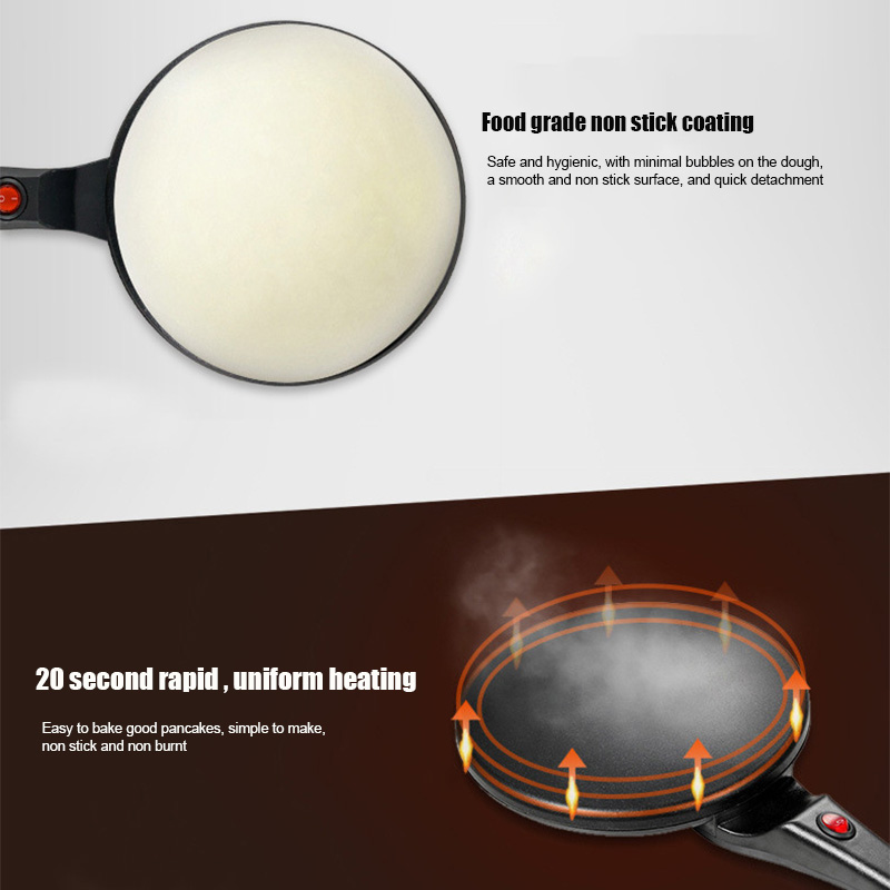 Single-Sided Heating Electric  – Crepe Maker Griddle recenzja i cena