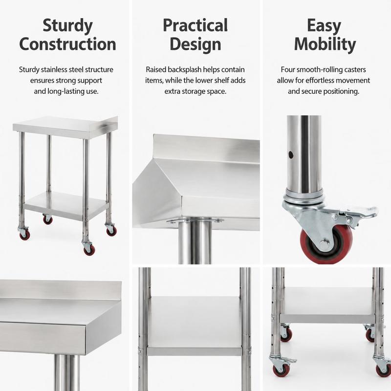 Metal Preparation Workbench 30 – Commercial Kitchen Hardware recenzja i cena
