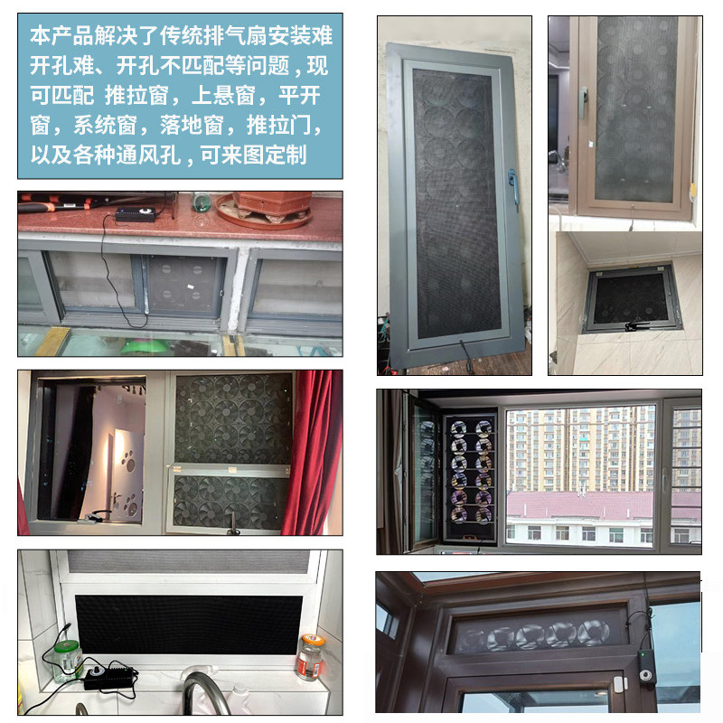 Window Ventilation Fan No Punc – Commercial Kitchen Ventilation recenzja i cena