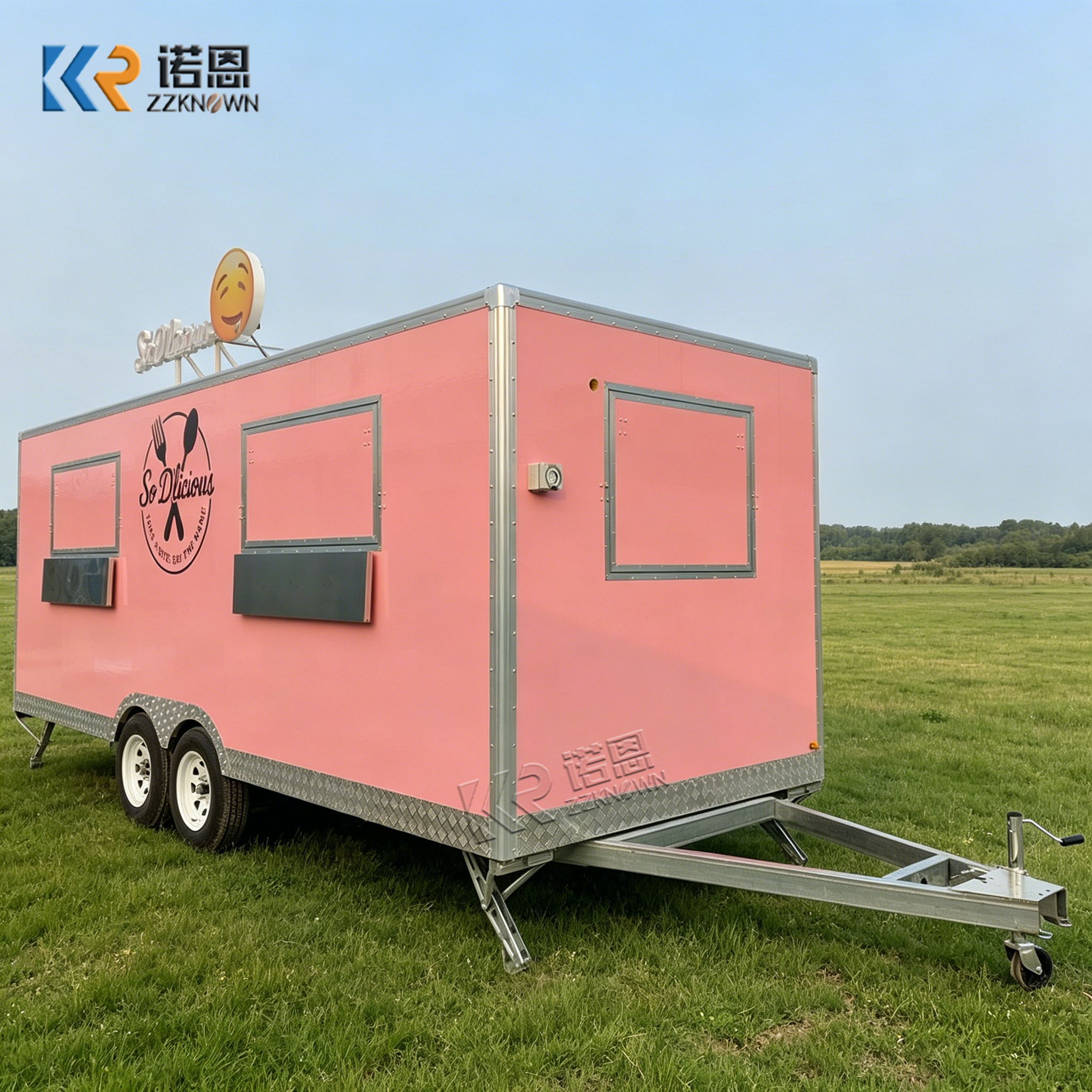 High Quality Food Truck Commer – Commercial Kitchen Trailer recenzja i cena
