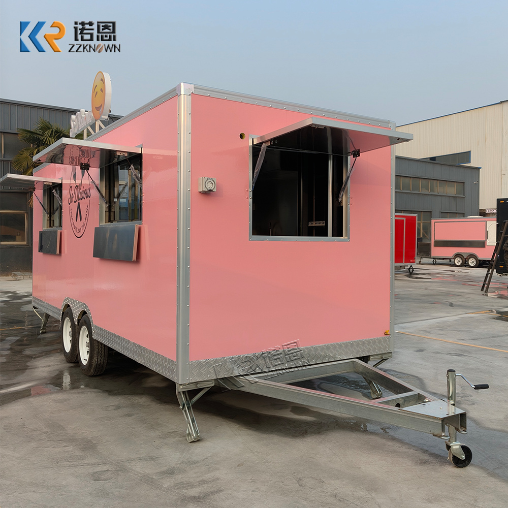 High Quality Food Truck Commer – Commercial Kitchen Trailer recenzja i cena