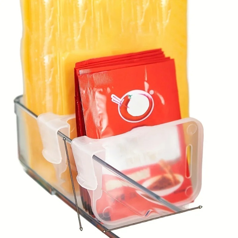 5-20PCS Sturdy Clear Refrigera – Commercial Kitchen Organiser recenzja i cena