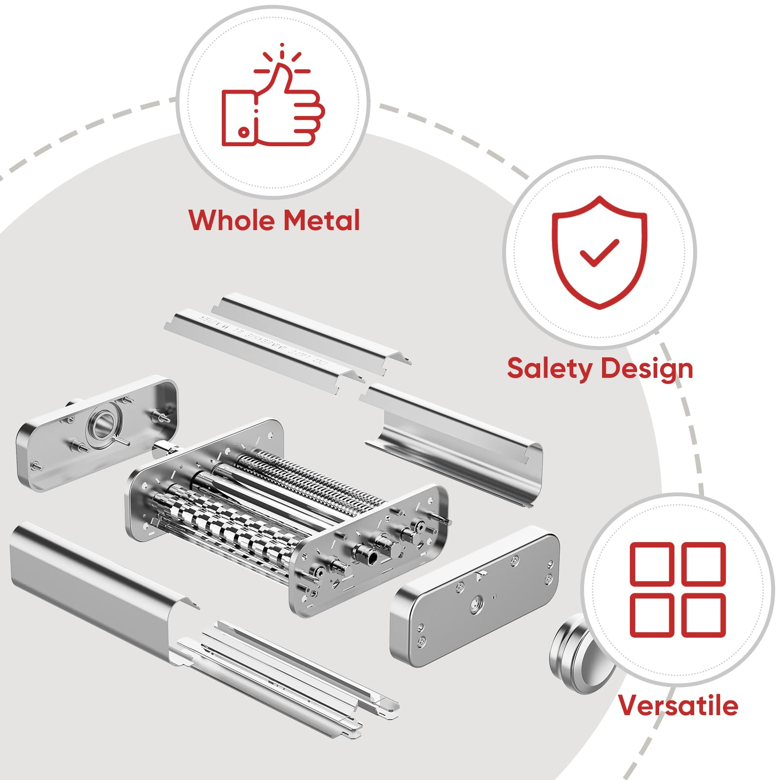 Gvode 3 in 1 Pasta Attachment  – Commercial Kitchen Units recenzja i cena