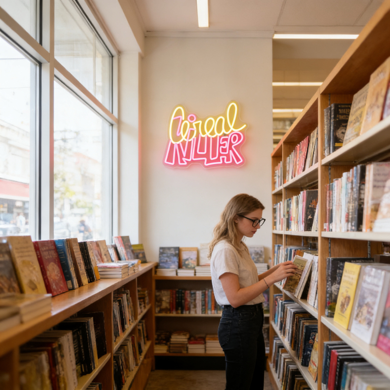 Cereal Killer Yellow Pink LED  – Commercial Kitchen Ideas recenzja i cena