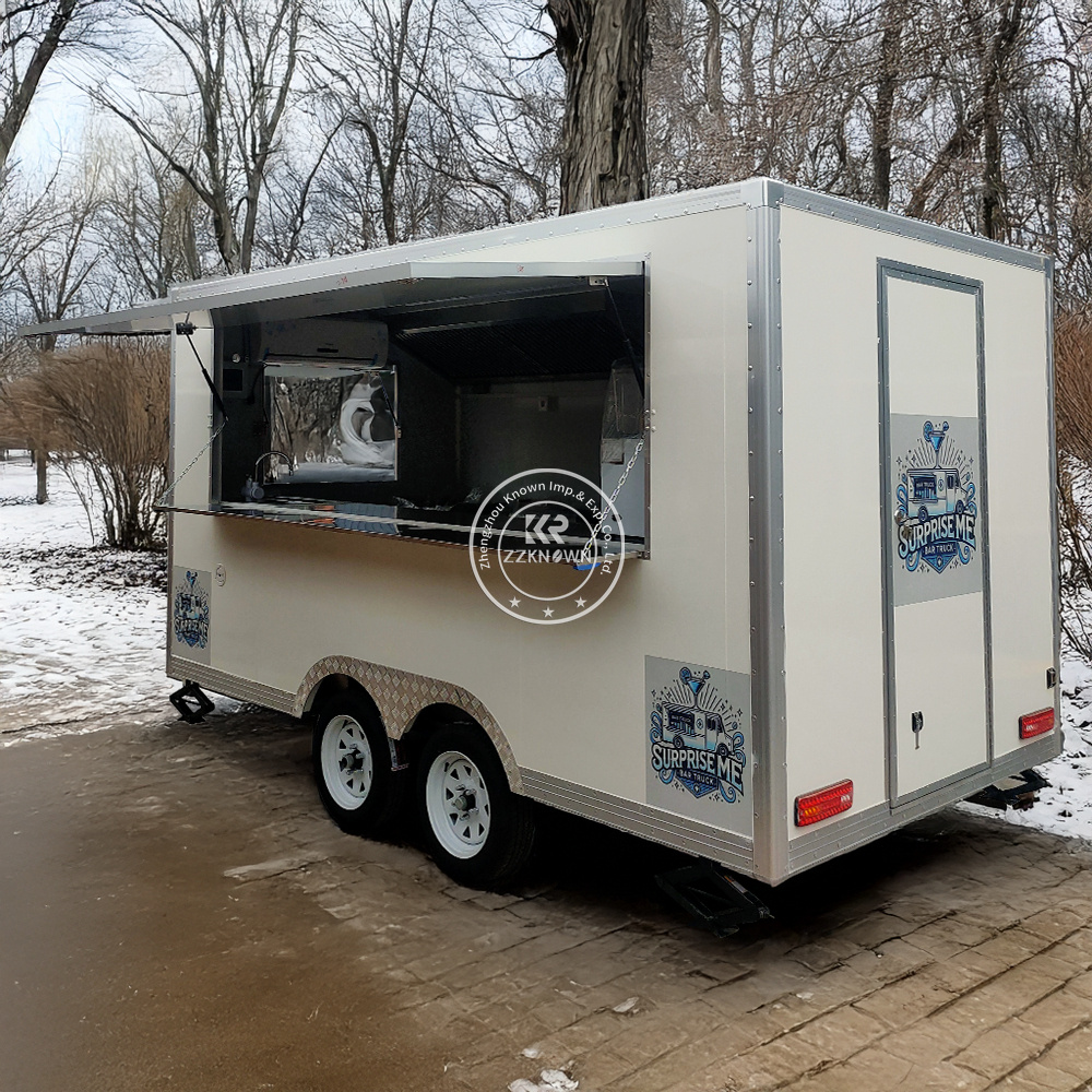 Mobile Food Truck With Full Ki – Commercial Kitchen Trailer recenzja i cena