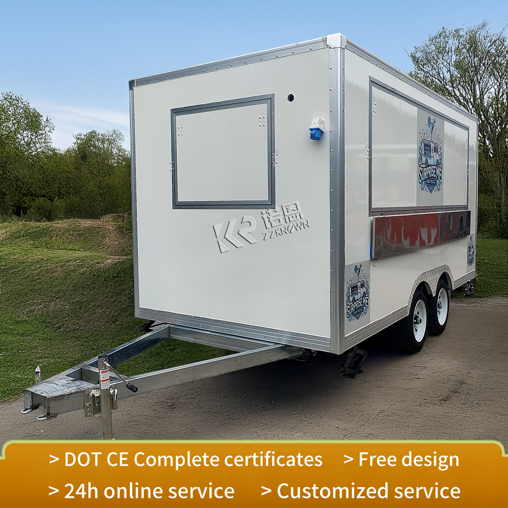 Mobile Food Truck With Full Ki – Commercial Kitchen Trailer recenzja i cena