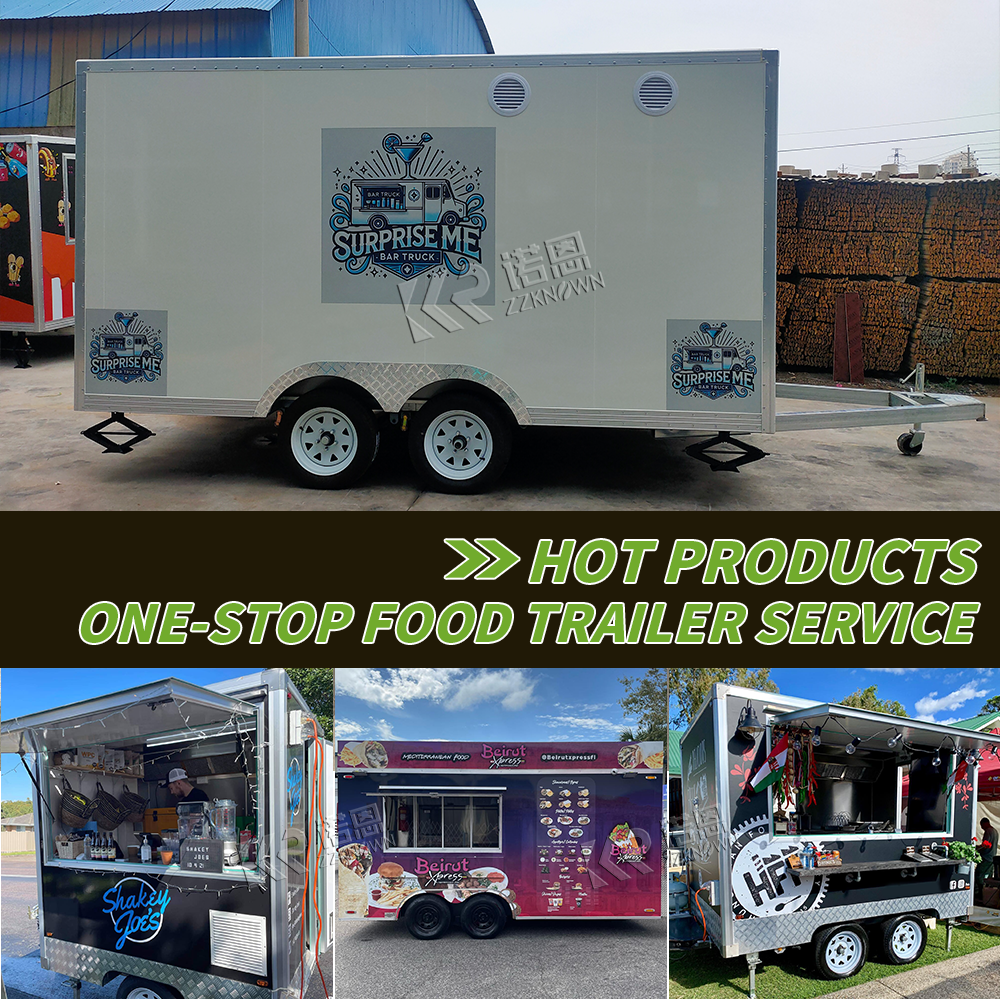 Mobile Food Truck With Full Ki – Commercial Kitchen Trailer recenzja i cena