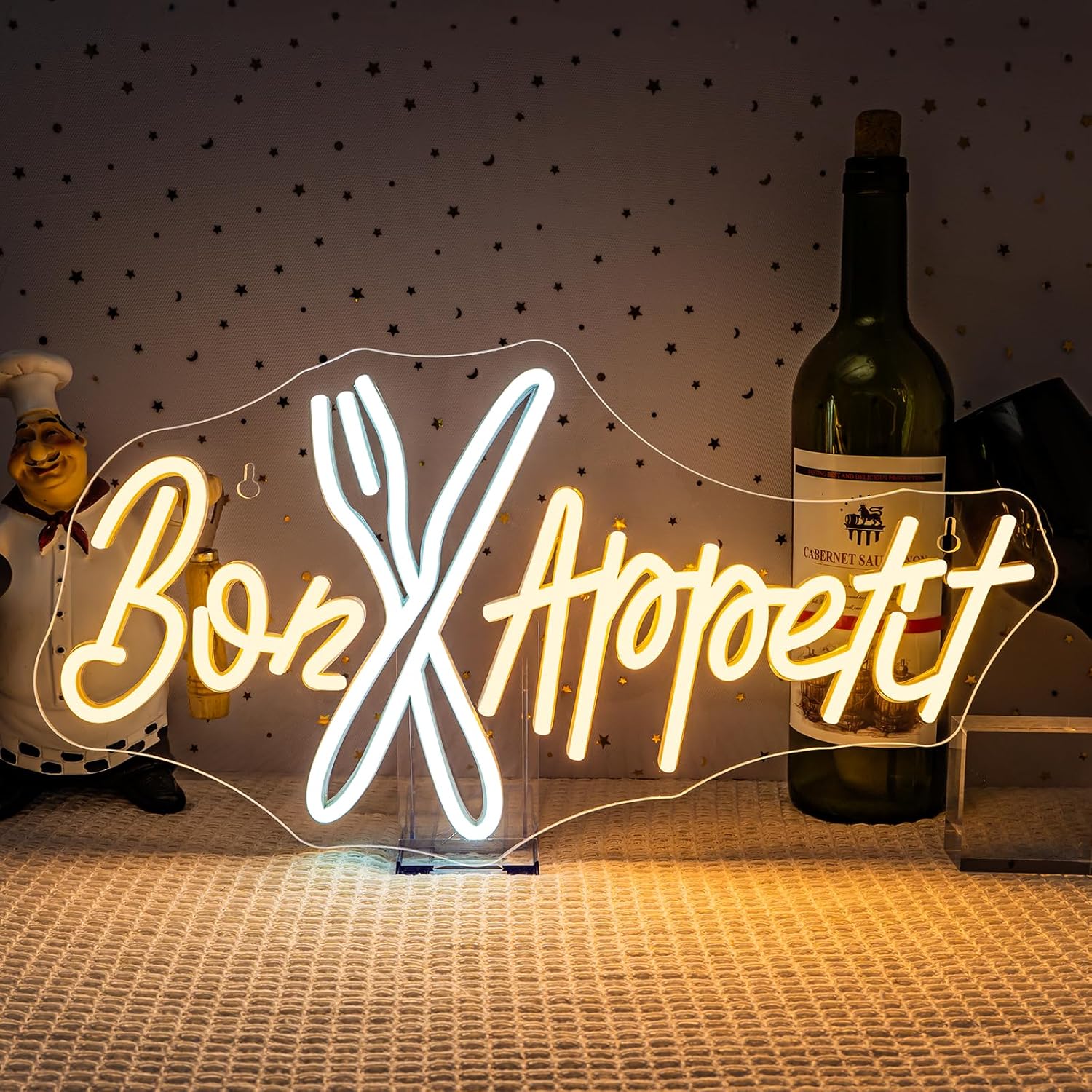 Bon Appétit Neon Sign Good App – Commercial Kitchen Ideas recenzja i cena