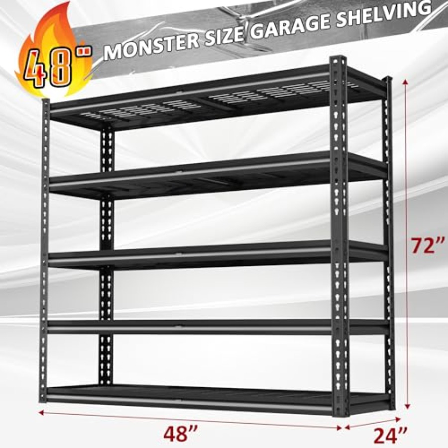 Garage Shelving Heavy Duty, 5- – Commercial Kitchen Units recenzja i cena