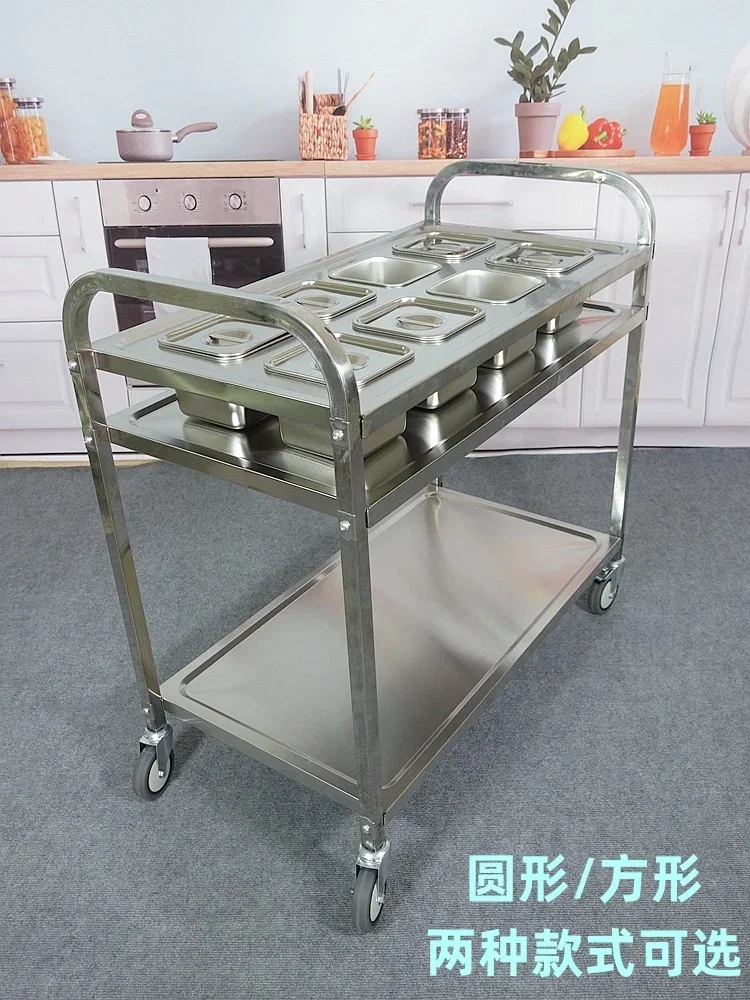 Stainless steel two-layer mobi – Commercial Kitchen Plumbing recenzja i cena