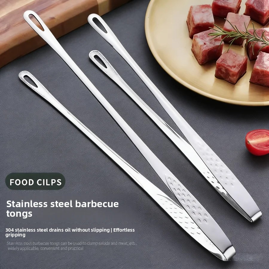 Stainless Steel Kitchen Tongs  – Commercial Kitchen Utensils recenzja i cena