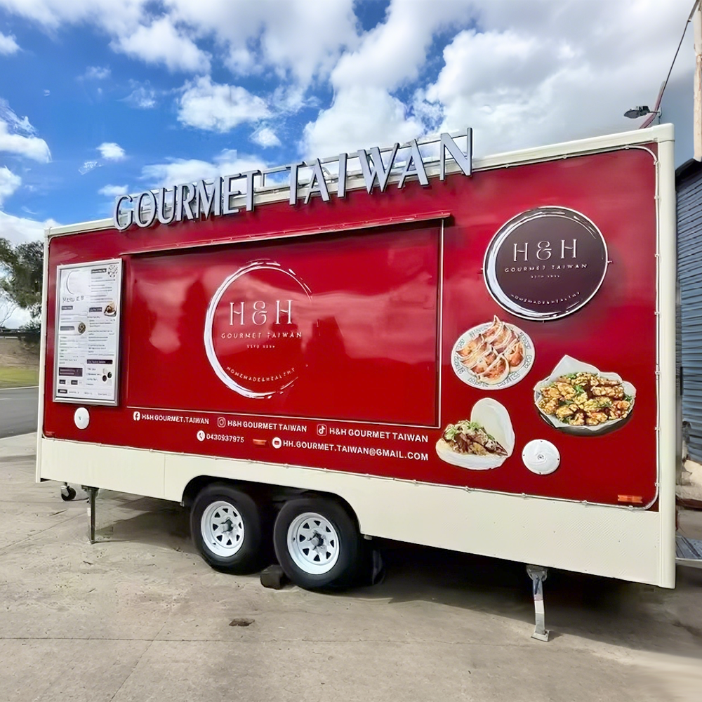 Container Bbq Restaurant Bar F – Commercial Kitchen Trailer recenzja i cena