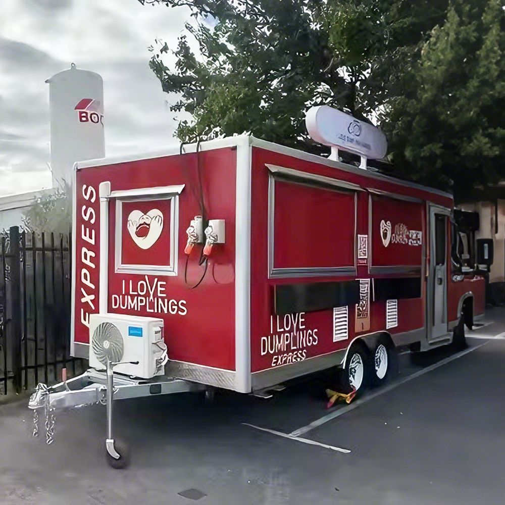 Container Bbq Restaurant Bar F – Commercial Kitchen Trailer recenzja i cena
