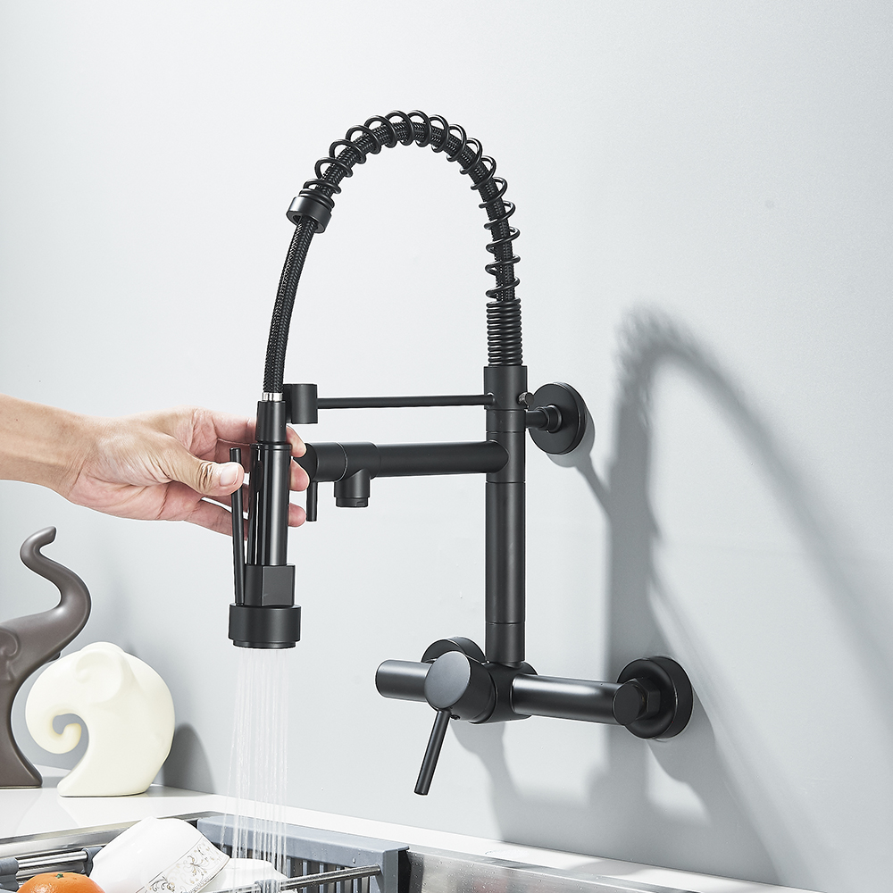 Black Kitchen Faucet 360 Rotat – Commercial Kitchen Mixer Tap recenzja i cena