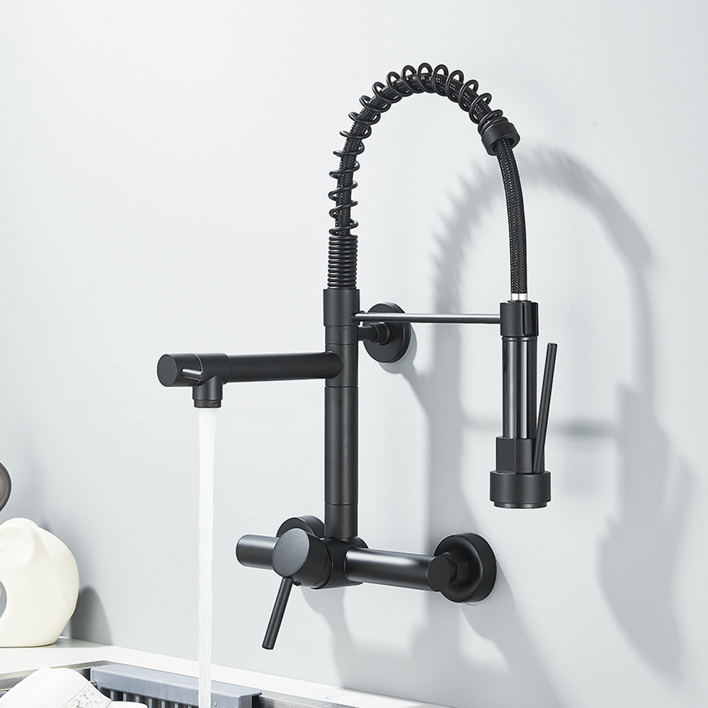 Black Kitchen Faucet 360 Rotat – Commercial Kitchen Mixer Tap recenzja i cena
