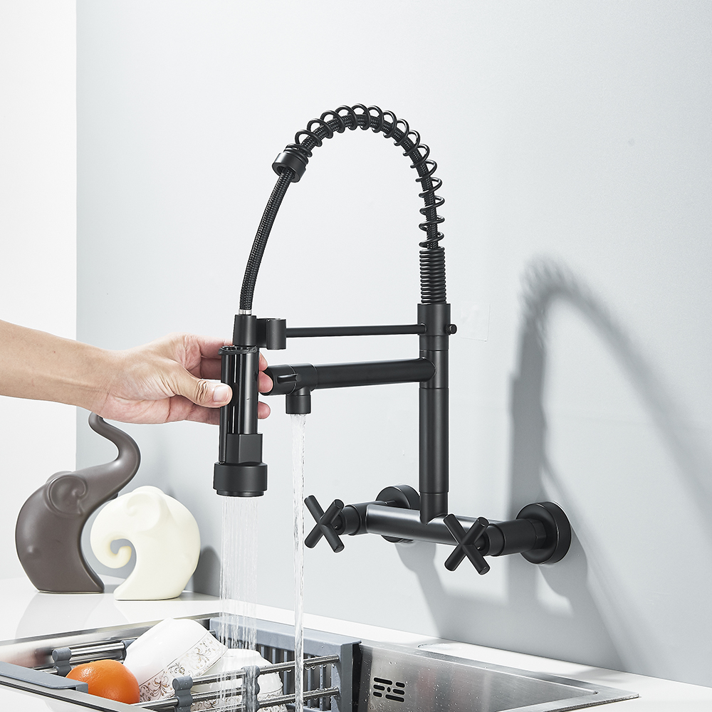 Black Kitchen Faucet 360 Rotat – Commercial Kitchen Mixer Tap recenzja i cena